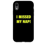 Cranky Mode on I Missed My Nap Funny Graphic Tee and More Coque pour iPhone XR