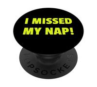 Cranky Mode on I Missed My Nap Funny Graphic Tee and More PopSockets PopGrip Adhésif