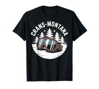 Crans-Montana Winter Mountain Ski Voyage T-Shirt