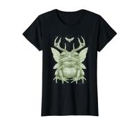 Crapaud à Bois de fée avec esthétique Moth Grunge T-Shirt Graphique avec Valeur, Femme, Noir, M