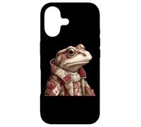 Crapaud Patchwork fantaisiste dans Un Manteau Vintage Coque pour iPhone 17