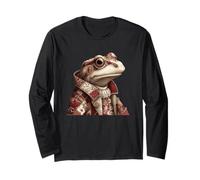 Crapaud Patchwork fantaisiste dans Un Manteau Vintage Manche Longue