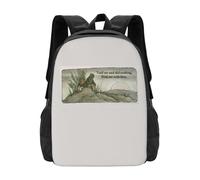Crapaud s’est Assis et n’a Rien Fait. Grenouille s’est Assis avec Lui. Cartable Sac à Dos Sacs de Mode Grenouille Crapaud Animal Histoire Livre Nostalgie