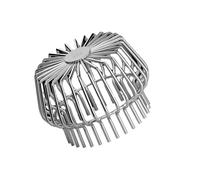 Crapaudine De GouttièRe,Grille GouttièRe Anti Feuilles,Filtre Gouttiere,Protection Gouttiere Anti Feuille,Attrape Feuilles Efficace En Acier Assure Un DéBit D'Eau Optimal (Pour tuyau de 175-200 mm)