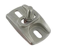 Crapaudine, Inox, Réglable, pour Portail Battant