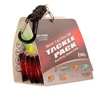 Crappie Magnet Tackle Pack Kit - Leurres de Pêche Hameçons Jig Split Shots - Conçu pour Attraper n'importe Quel Poisson, y Compris la Perche, Le Crappie, la Truite et Plus Encore, Portable pour Tous