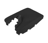 Crapyt Housse d'accoudoir de console centrale de voiture avec ruban adhésif double face, pour Acura TL 2009 2010 2011 2013 2014, noir