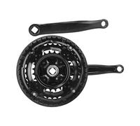 Craque DE Crankset en Acier à Haut Carbone 24-34-42T avec des Chaînes Couverture pour LA Route Ville Bicycle 24-34-42T avec Un Bilan DE Vélo DE Chaîne