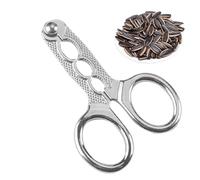 Craquelin aux Noix de pin | Casse-Noix Multifonctionnel en de Zinc | Artefact de Cuisine pour Ouvrir Les Coques dures, idéal pour Les Noisettes, Noix de pécan, châtaignes et Fruits secs