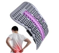 Craqueur de dos, massage et soulagement de la traction réglables - Appareil de traction lombaire pour femmes et hommes, fitness à la maison, voyage, yoga, pilates, entraînement