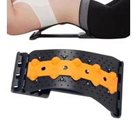 Craqueur Dorsal,Planche De Massage Lombaire Réglable À 4 Niveaux - Étireur de Soutien pour le Dos | Pour Hommes Femmes Maman Papa Famille Amis Maison Appartement Yoga