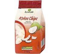 Craquez pour les chips de noix de coco bio ALANATURA, snack sain et gourmand 100 g- Lot De 4