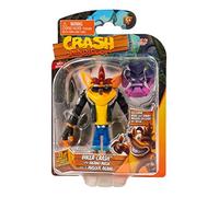 Crash Bandicoot 11cm Biker Crash With Akano Mask Collectable Figure He12331