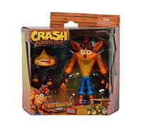 Crash Bandicoot Bandai Deluxe Edition Figurine | Jouet de 16,5 cm avec 16 Points d'articulation et Accessoires | Figurines à Collectionner pour Une Collection