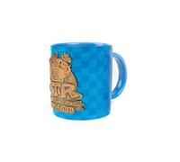 Crash Bandicoot Crash Team Racing, Officiel Marchandise - CTR Nitro-Alimentée Badge en métal Tasse