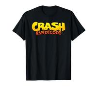 Crash Bandicoot Main Game Logo Retro Video Game T-Shirt