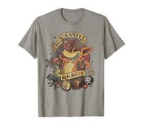 Crash Bandicoot N'Sanity Beach Retro Tattoo Art Video Game T-Shirt