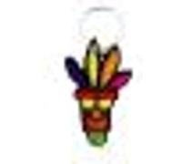 CRASH BANDICOOT - PORTE-CLES CAOUTCHOUC - AKU AKU G