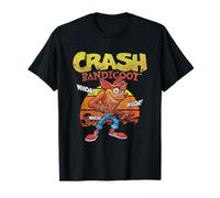 Crash Bandicoot Retro Sunset Whoa Whoa Whoa Video Game T-Shirt