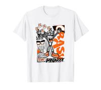 Crash Bandicoot Retro Vintage Crash Wumpa Graffiti Badge T-Shirt