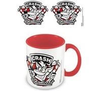 Crash Bandicoot Tasse 1996 Emblem Intérieur de couleur rouge blanc Blanc G