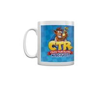 Crash Bandicoot Tasse Crash Team Racing Race blanc
