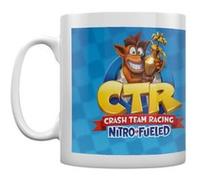 Crash Bandicoot Tasse Crash Team Racing Race blanc