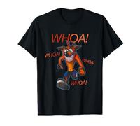 Crash Bandicoot Whoa Whoa Whoa Portrait Funny Video Game T-Shirt