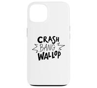 Crash Bang Wallop Effet sonore Icône Thème Comic Style Coque pour iPhone 13
