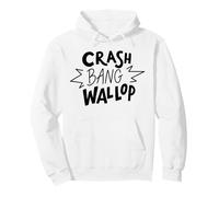 Crash Bang Wallop Effet sonore Icône Thème Comic Style Sweat à Capuche