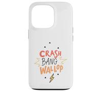 Crash Bang Wallop Lightning Laugh Logo imprimé Coque pour iPhone 13 Pro