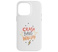 Crash Bang Wallop Lightning Laugh Logo imprimé Coque pour iPhone 14 Pro Max