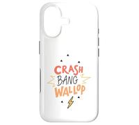 Crash Bang Wallop Lightning Laugh Logo imprimé Coque pour iPhone 17