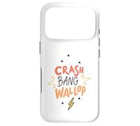 Crash Bang Wallop Lightning Laugh Logo imprimé Coque pour iPhone 17 Pro