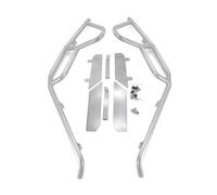 Crash Bar Convient Pour SYM Pour MAXSYM Pour TL 500 Pour TL508 Protection Moteur Autoroute Freeway Crash Bar Bumper Stunt Cage Réservoir Carburant(Silver)