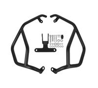Crash Bar Moteur Chocs pour TENERE 700 2025 2026 Barre Crash D'autoroute Garde Moteur Barres Protection Cadre Moto Pare Chocs Cage Cascade Barres Protection Moto(A Sets Black Upper)