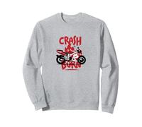 Crash & Burn Moto Sweatshirt