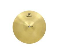 Crash Cymbales Hi Hat Professionnel 8 10 12 14 16 18 20 Pouces Cymbales À Tambour Accessoires D'instruments De Percussion Crash(8 inch)