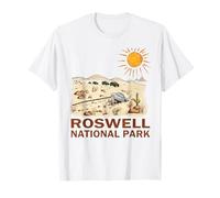 Crash d'une Soucoupe Volante OVNI dans Le Parc National de Roswell en 1947 (UAP Alien) T-Shirt