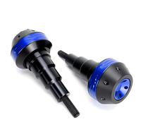 Crash Pads Pour KAWASAKI Pour ZX6R Pour NINJA Pour ZX 636 2013-2023 Cadre Protection Contre Les Chutes Moto Curseur Carénage Barre Crash Pad Protection Chute Moto(Blue-Y)