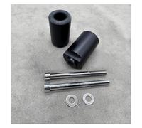 Crash Pads Pour Kawasaki Pour ZX9R Pour ZX 9R Pour 9 R 2002-2003 BlackCarbon Moto Racing No Cut Crash Pads Carénage Cadre Protecteurs Curseur Carbone Protection Chute Moto(Noir)