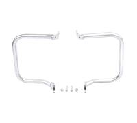 Crashbar Réservoir Barre De Protection Arrière Pour Sacoche De Moto Heritage Softail 2000-2017 FXST FXSTB FXSTS 2000-2005(Chrome)