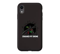 Crashed My Drone FPV Pilot Quadcopter Racing Coque pour iPhone XR