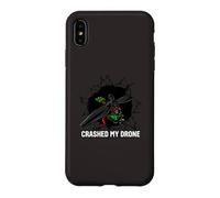 Crashed My Drone FPV Pilot Quadcopter Racing Coque pour iPhone XS Max