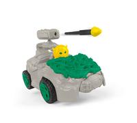 Schleich Crashmobile de la Jungle avec Mini Creature, Figurine
