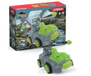 Crashmobile de Pierre avec Mini Creature, Coffret voiture avec figurine fantastique, 42670 Eldrador Creatures