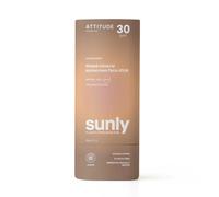 CrÃšme solaire teintÃ©e Attitude Sunly SPF 30 Marron TU