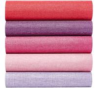 craspire 10 Feuille de Couverture en Tissu de Reliure de Livre de 13.7x11.8 Pouces 5 Couleurs pour Livres A5 A8 Surface en Tissu de Lin Album de Livre avec Support en Papier Scrapbooking Archivage