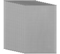 craspire 10Pcs Fursuit Eye Mesh Noir 11.81x7.87 Pouces PVC Plastique Net 0.8mm Trou Imperméable Maille Imprimable pour Furries Cosplay DIY Artisanat Prop Making Sculpture Home Decor