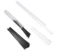 craspire 2 Couleurs 500Pcs Moustaches de Chat Moustaches d’Animaux simulés 3 Pouces Moustaches de métier en Plastique Long Moustaches d’Animaux simulés Blancs Noirs pour Les métiers Feutre